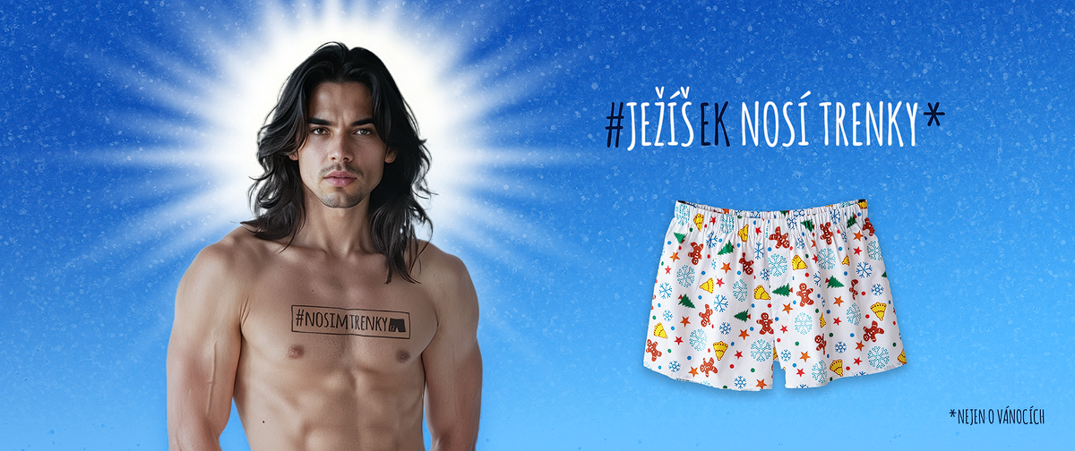 #jezisek nosi trenky