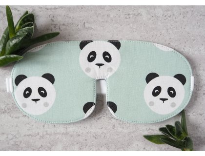 MASKA NA SPANÍ MODRÁ PANDA