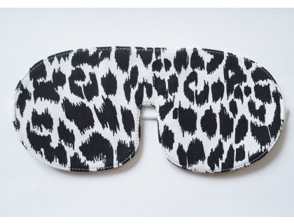 MASKA NA SPANÍ BÍLÝ LEOPARD