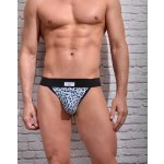 SLIP-JOCKSY MODRÝ LEOPARD