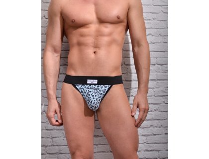 SLIP-JOCKSY MODRÝ LEOPARD