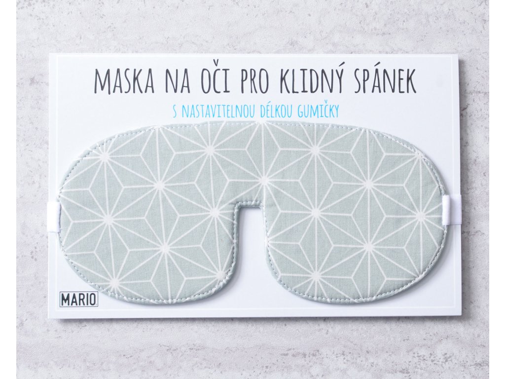 MASKA NA SPANÍ HVĚZDY ZELENÁ