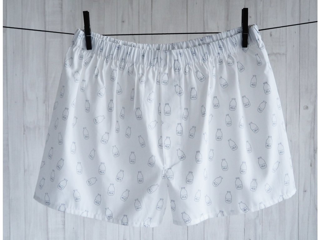 PÁNSKÉ TRENÝRKY MLÉKO ŠEDÉ