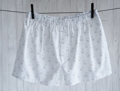 PÁNSKÉ TRENÝRKY MLÉKO ŠEDÉ