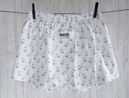 PÁNSKÉ TRENÝRKY MLÉKO ČERNÉ