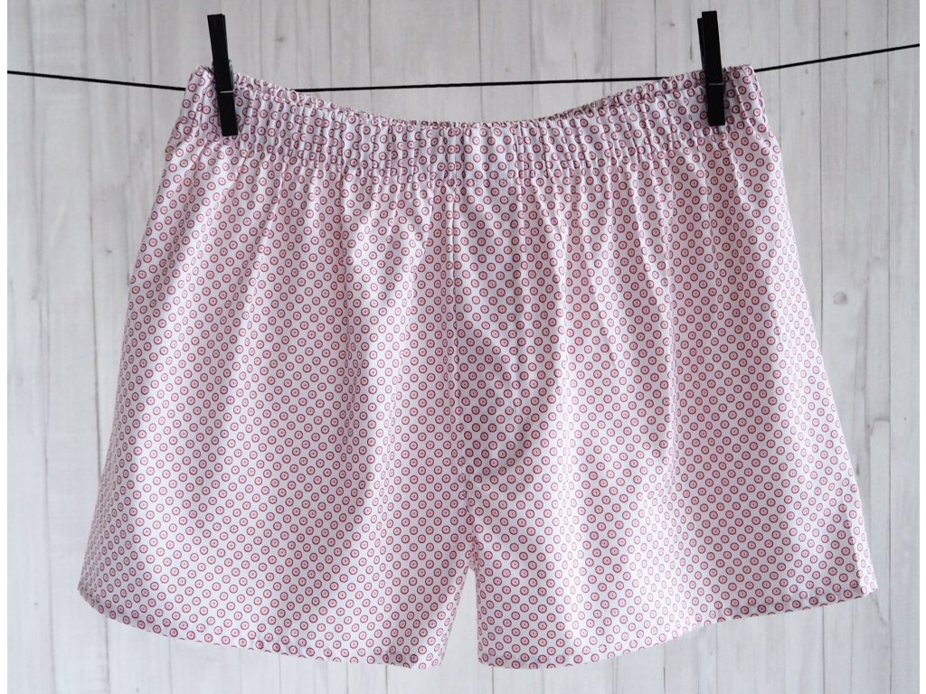 PÁNSKÉ TRENÝRKY S ČERVENÝMI RETRO PUNTÍKY